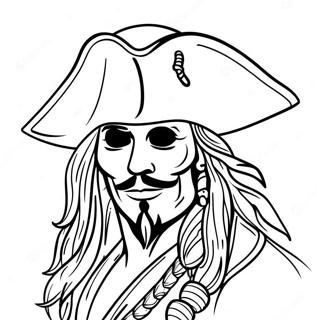 Pirates Of The Caribbean Coloring Page 26602-24339