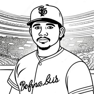 Fernando Tatis Jr Coloring Page 26612-24347