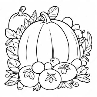 Christian Thanksgiving Coloring Page 26642-24371