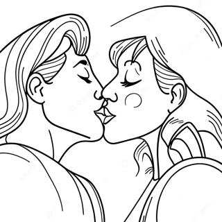 Kiss Coloring Page 26672-24395