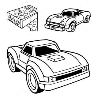 Lego Car Coloring Page 26682-24402