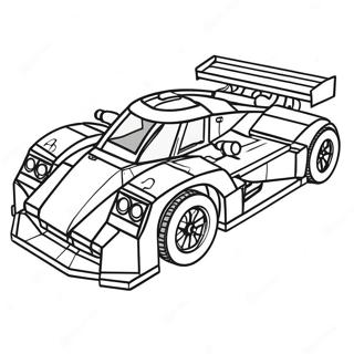 Fast Lego Race Car Coloring Page 26683-24406