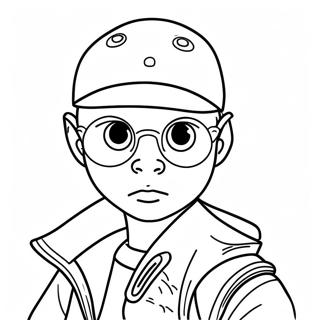 Prodigy Character In Action Coloring Page 2668-2175