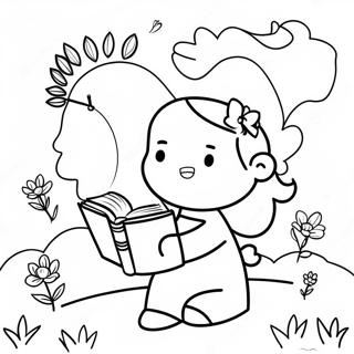 Cute Bible Verse Coloring Page 26742-24450