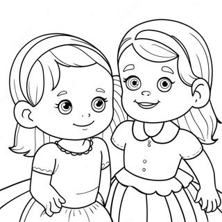 Big Sister Coloring Page 26752-24458