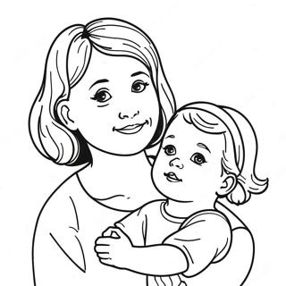 Big Sister Coloring Page 26752-24460