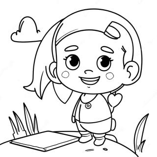 Adventurous Big Sister Coloring Page 26753-24462