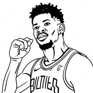 Jimmy Butler Coloring Pages