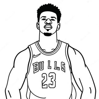 Jimmy Butler Coloring Page 26772-24474