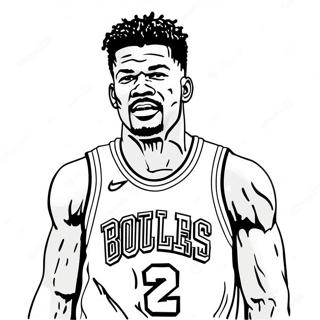 Jimmy Butler Coloring Page 26772-24475