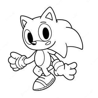 Cream Sonic Coloring Page 26782-24484