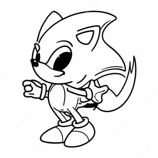 Adventurous Cream Sonic Coloring Page 26783-24486