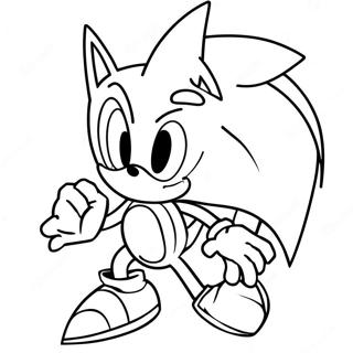 Adventurous Cream Sonic Coloring Page 26783-24487