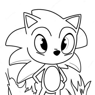 Adventurous Cream Sonic Coloring Page 26783-24488