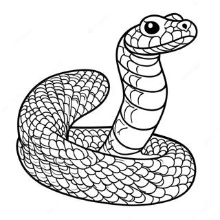 Rattlesnake Coloring Page 26812-24507