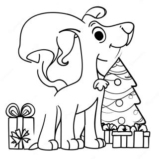 Scooby Doo Christmas Coloring Pages