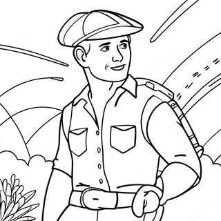 Adventurous James Coloring Page 26893-24573