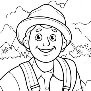 Adventurous James Coloring Page 26893-24574