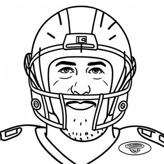 Travis Kelce Coloring Page 26902-24580