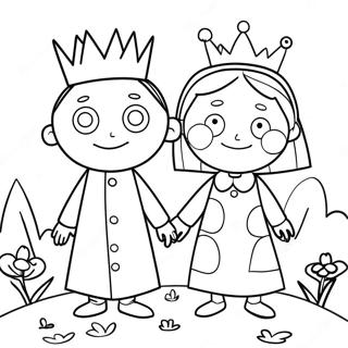 Ben And Holly Coloring Page 26972-24635