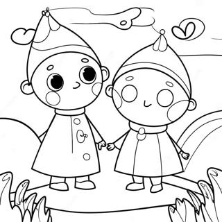 Ben And Holly Magical Adventure Coloring Page 26973-24638