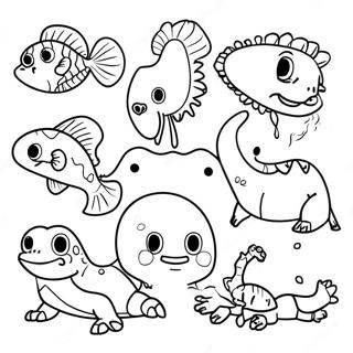 Carnivorous Animals In The Food Chain Coloring Page 26983-24648