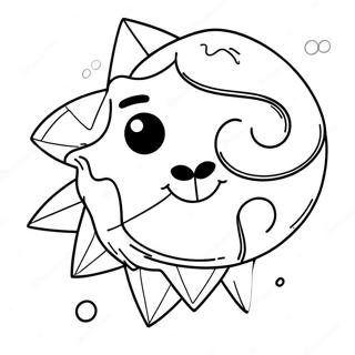 Sun And Moon Fnaf Coloring Page 27012-24666