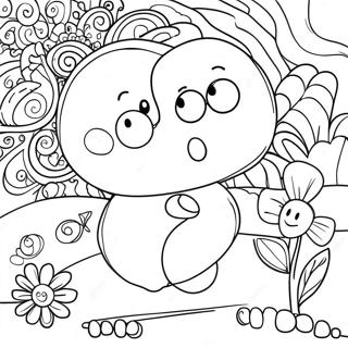 Playful Number 9 Coloring Page 27023-24678