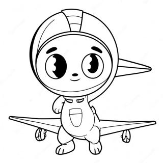 Vini Jr Coloring Page 27052-24699