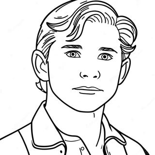 Tom Holland Coloring Page 27062-24706