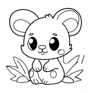 Anime Animals Coloring Page 27072-24714