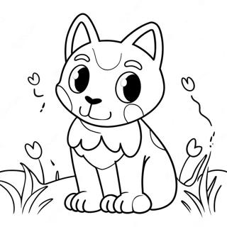 Anime Animals Coloring Page 27072-24716