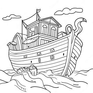 Noah S Ark Coloring Page 2707-2201