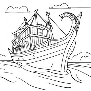 Noah S Ark Coloring Page 2707-2202