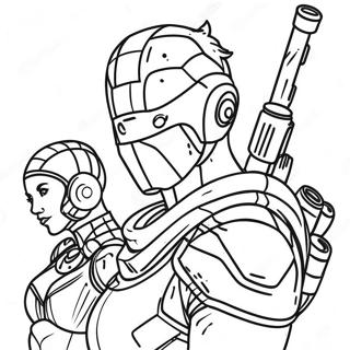 Apex Legends Coloring Page 27092-24730