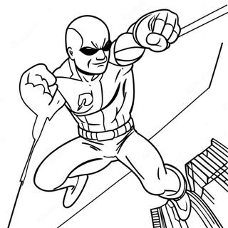 Daredevil In Action Coloring Page 27113-24752