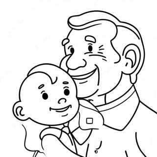 Happy Father S Day Grandpa Coloring Page 27152-24780