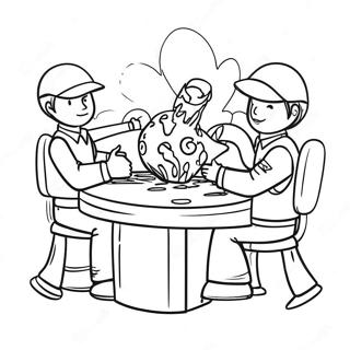 Teamwork Coloring Page 27172-24794