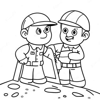 Teamwork Coloring Page 27172-24795