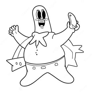 Patrick Star Coloring Page 2717-2210