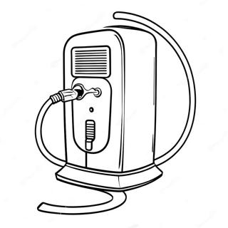 Electric Charger In Action Coloring Page 27183-24805