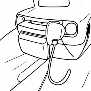 Electric Charger In Action Coloring Page 27183-24807