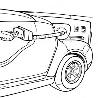 Electric Charger In Action Coloring Page 27183-24808