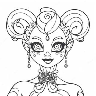 Ballora Coloring Pages