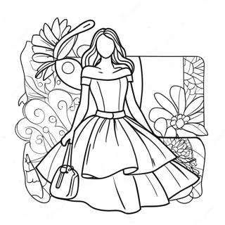 Fashion Coloring Page 271-220