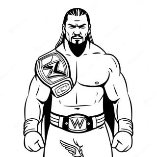 Wwe Coloring Page 27222-24836