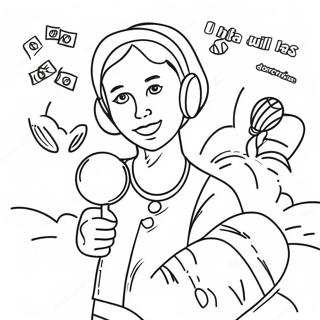 Positive Self Talk Coloring Page 27243-24842