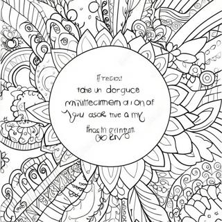 Empowering Affirmations Coloring Page 27244-24847