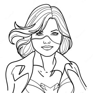 Superhero Tv Woman Coloring Page 27254-24853