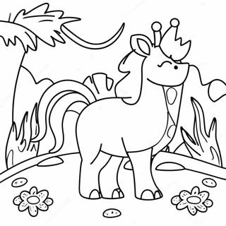 Sensory Friendly Animal Coloring Page 27274-24872